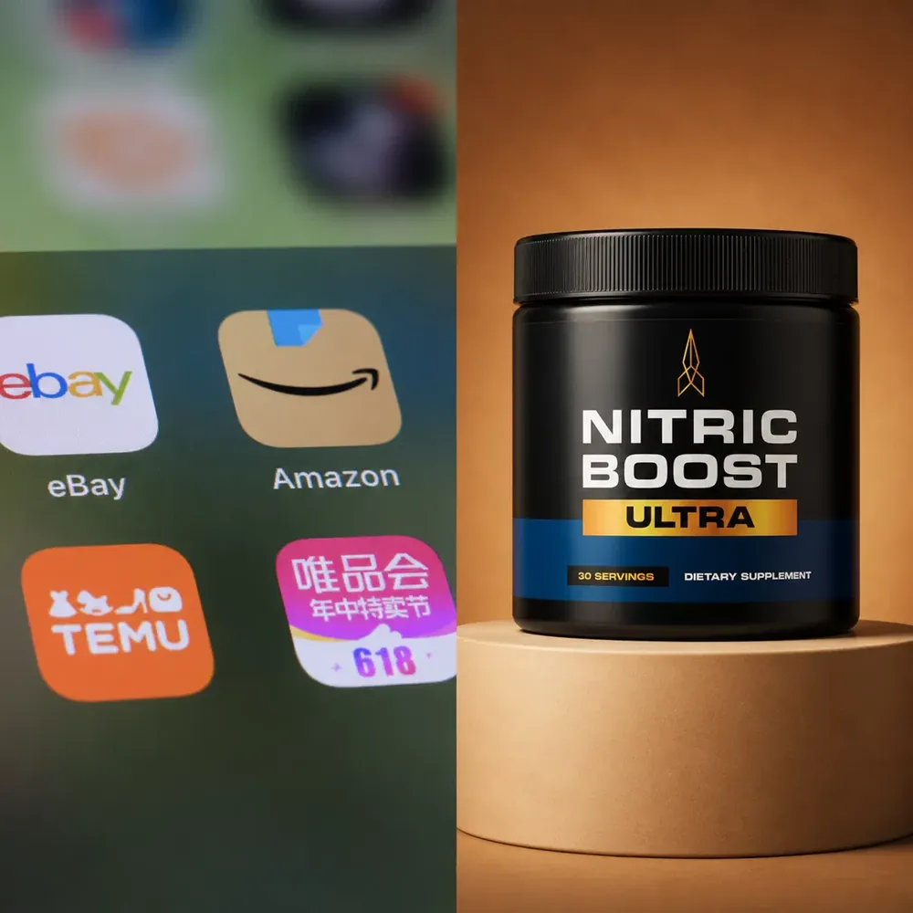 Nitric Boost Ultra™ — authentic nitric oxide supplement only available official website, not Amazon or Walmart